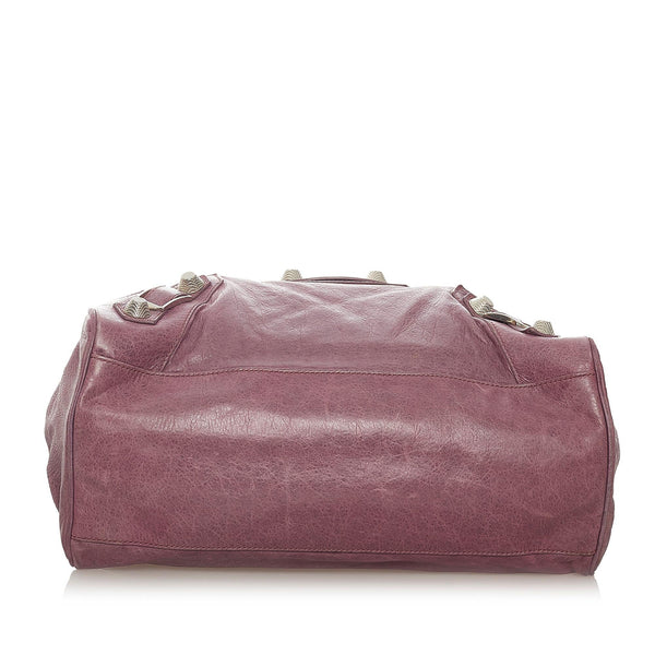 Balenciaga Motocross Giant 21 Midday Leather Handbag | Designer Luxury Handbag