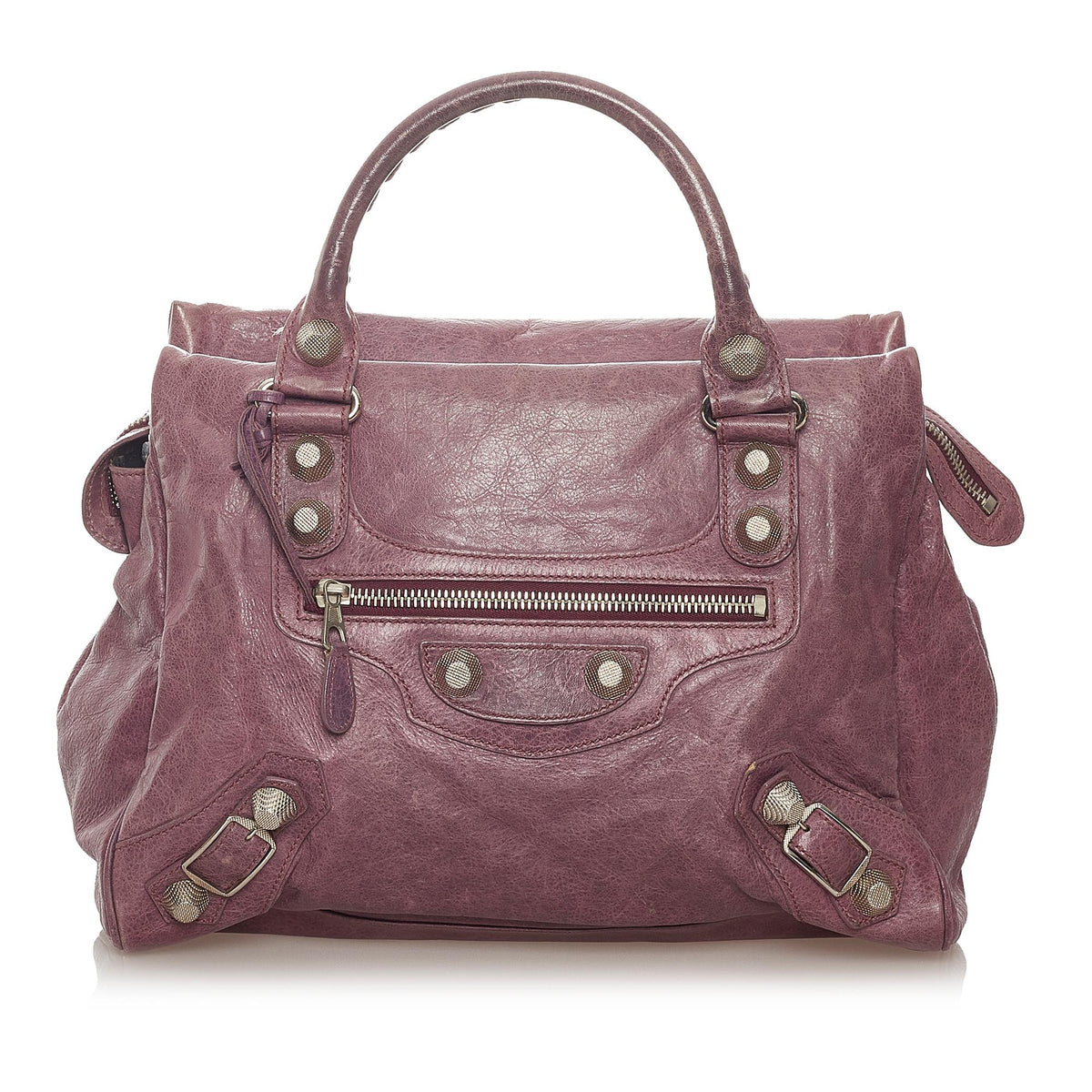 Balenciaga Motocross Giant 21 Midday Leather Handbag | Designer Luxury Handbag