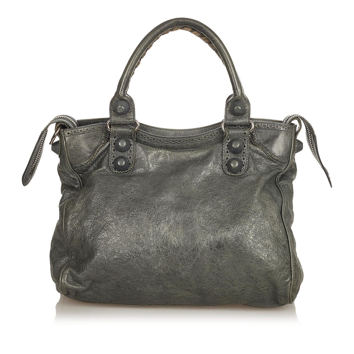 Balenciaga Motocross Giant City Handbag | Authentic Pre-Owned angle view