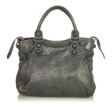 Balenciaga Motocross Giant City Handbag | Authentic Pre-Owned angle view