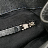 Balenciaga Motocross Hexagon Lambskin Leather Tote Bag front view