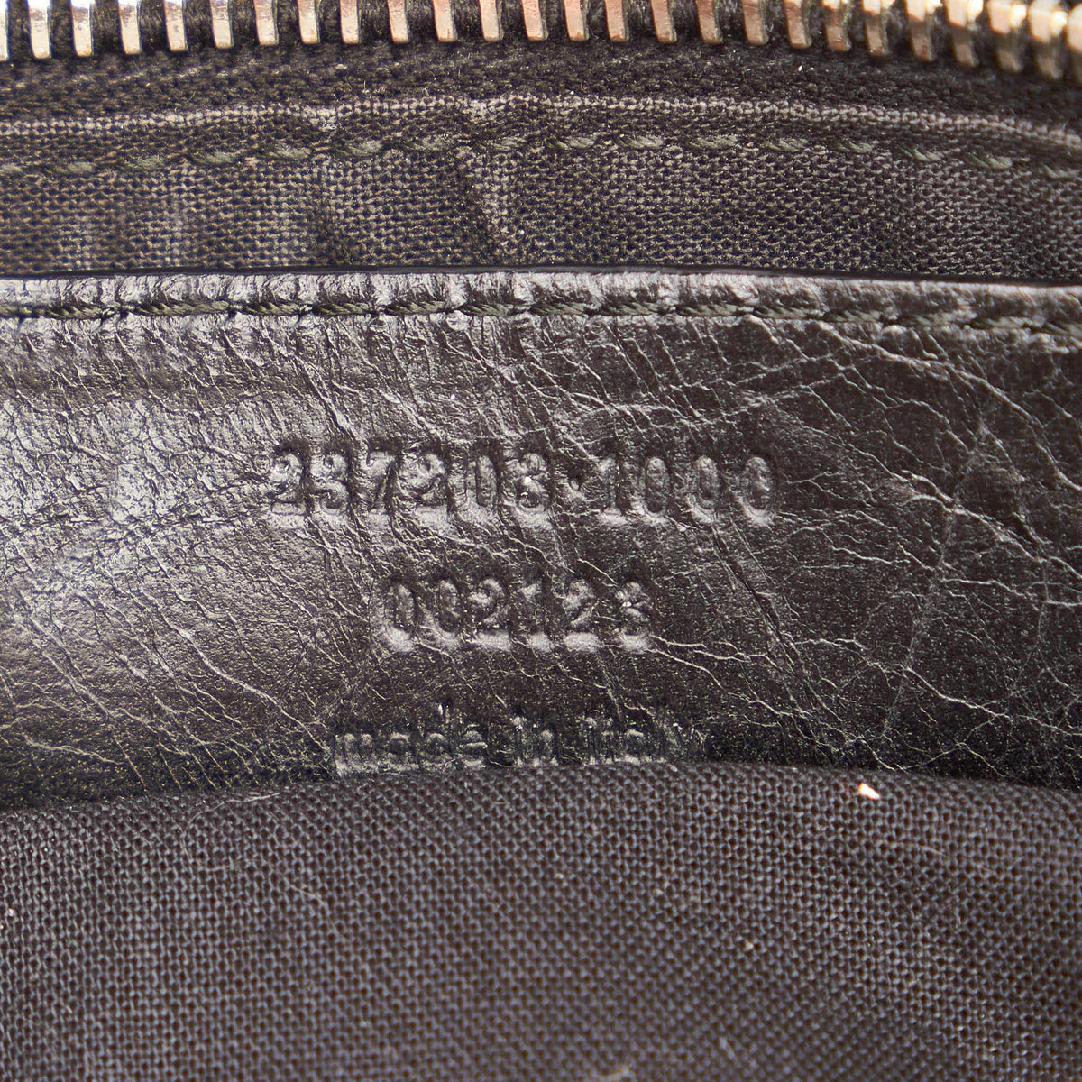 Balenciaga Motocross Hip Giant 12 Crossbody Bag 29323 | Authentic Pre-Owned close-up view