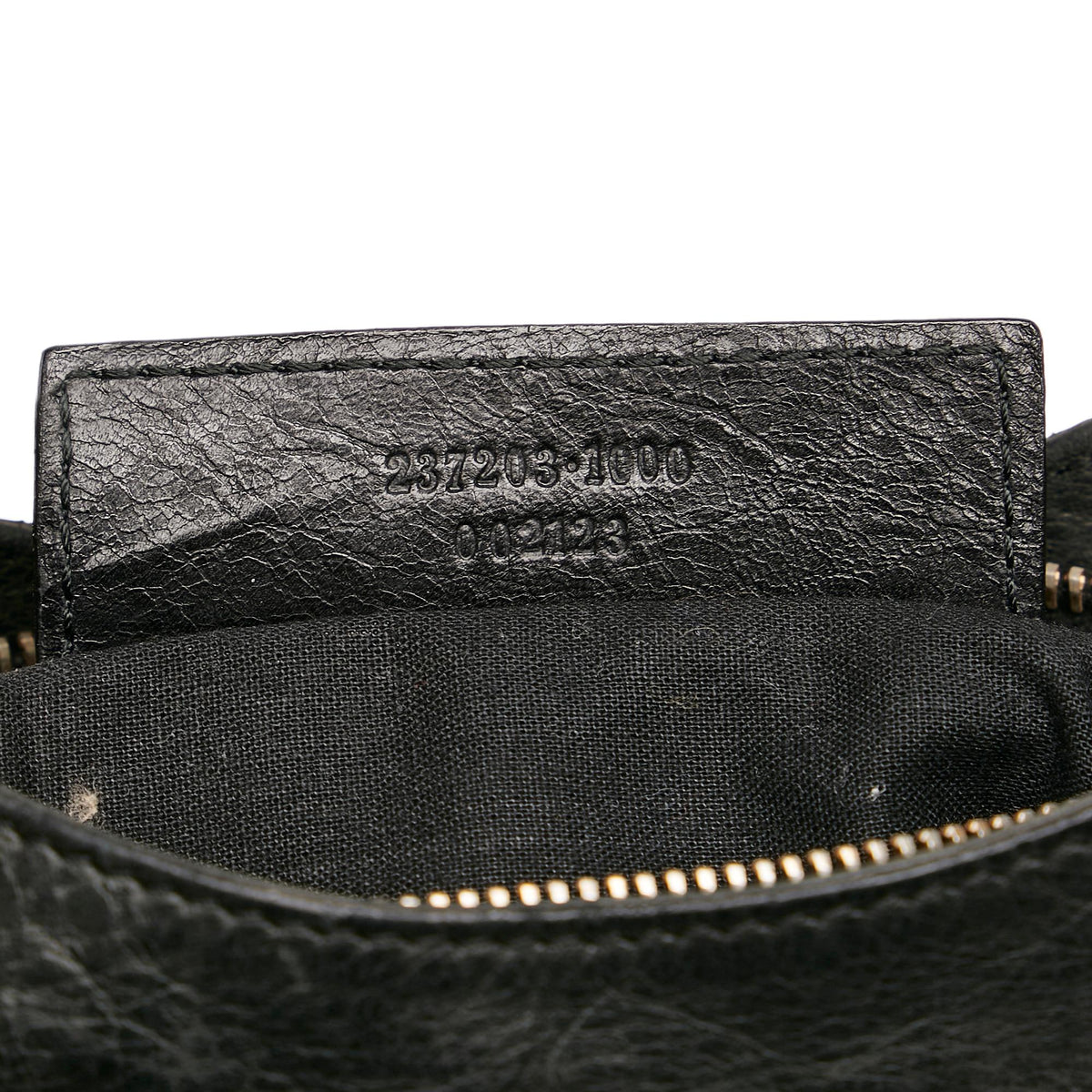 Balenciaga Motocross Hip Giant 12 Lambskin Leather Crossbody Bag close-up view
