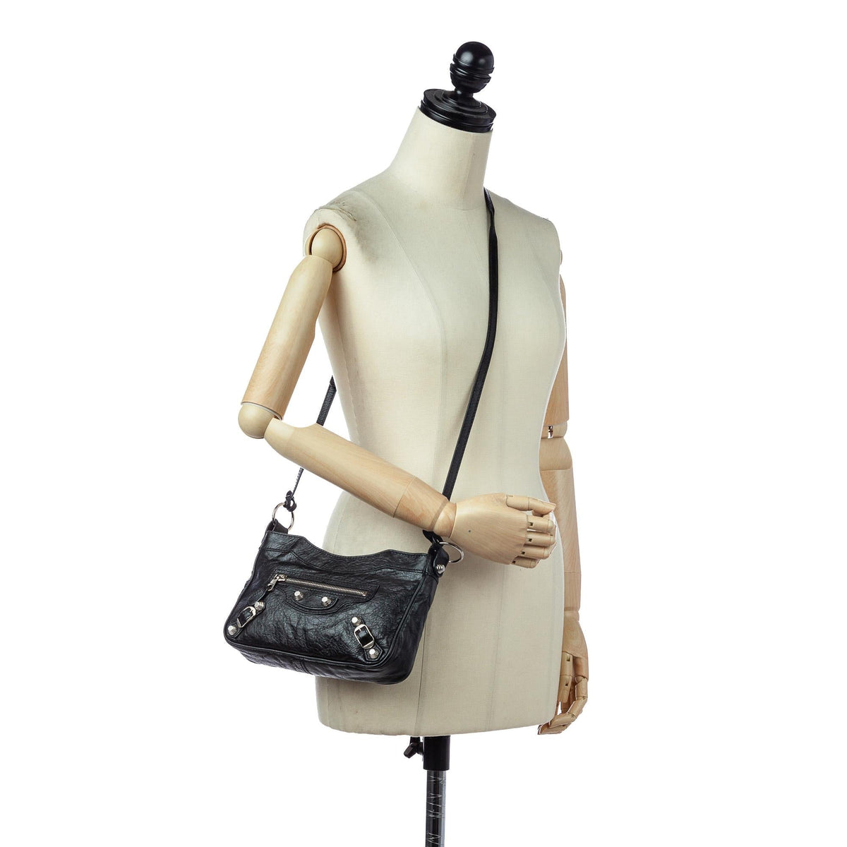 Balenciaga Motocross Hip Giant 21 Crossbody Bag 30064 | Authentic Pre-Owned detail view