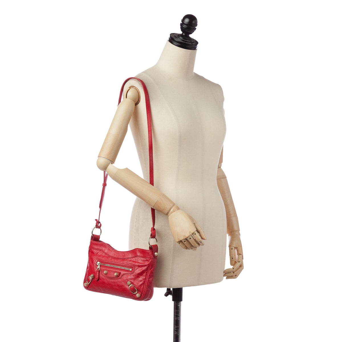 Balenciaga Motocross Hip Giant 21 Crossbody Bag 32926 | Authentic Pre-Owned interior view