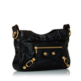 Balenciaga Motocross Hip Giant 21 Leather Crossbody Bag 32796 side view