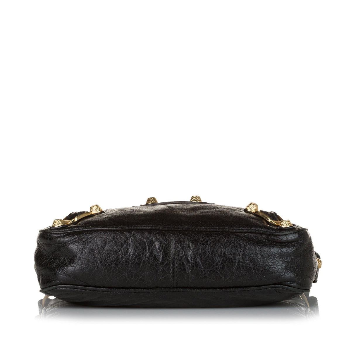Balenciaga Motocross Hip Giant 21 Leather Crossbody Bag 34159 back view