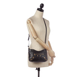Balenciaga Motocross Hip Giant 21 Leather Crossbody Bag 34159 interior view