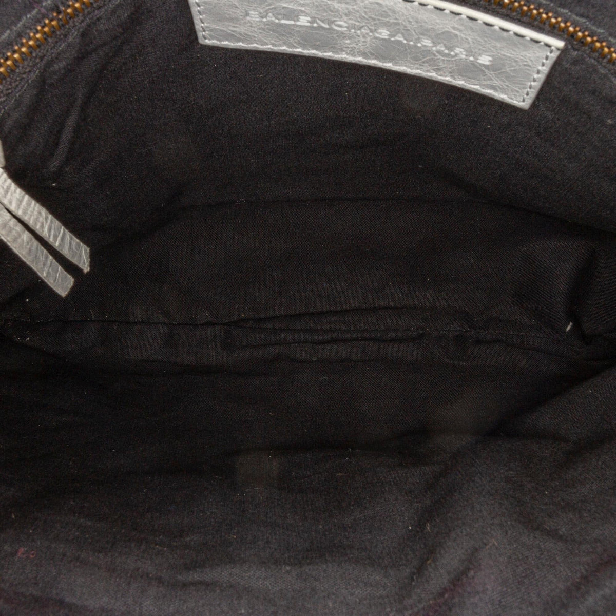 Balenciaga Motocross Lambskin Leather Clutch Bag | Authentic Pre-Owned detail view