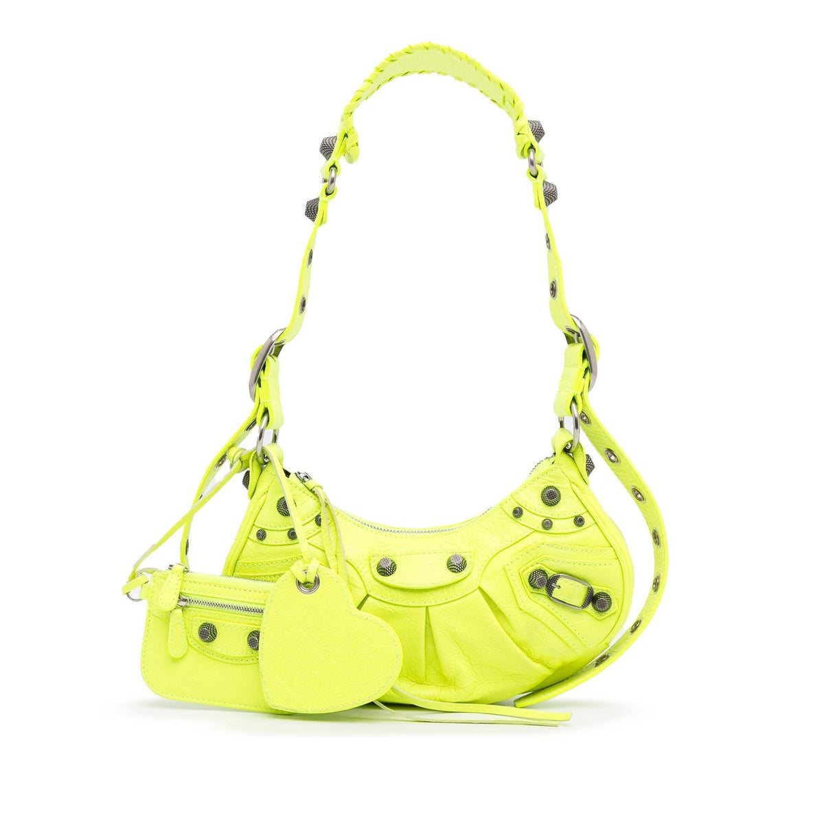 Balenciaga Motocross Le Cagole XS Handbag fpjUGH | Authentic Pre-Owned interior view