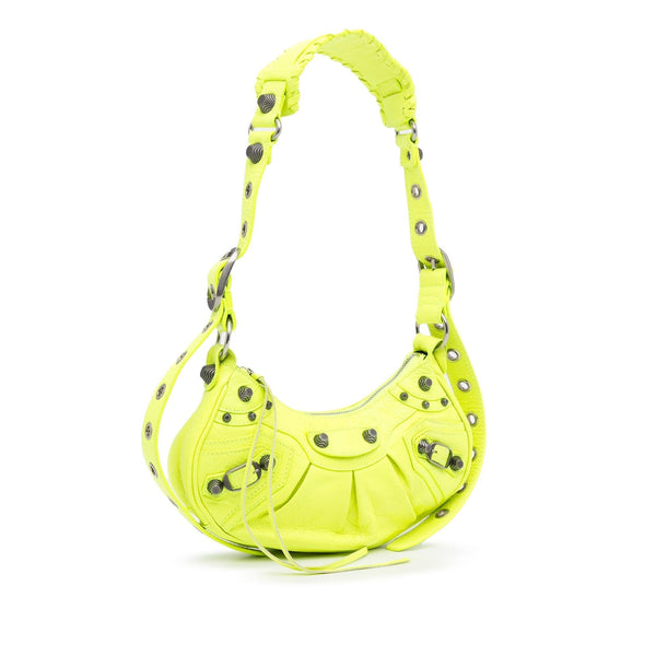 Balenciaga Motocross Le Cagole XS Handbag fpjUGH | Authentic Pre-Owned side view