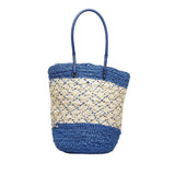 Balenciaga Motocross Panier Raffia Tote | Authentic Pre-Owned angle view
