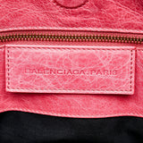 Balenciaga Motocross Sunday Leather Tote Bag 33255 | Authentic Pre-Owned detail view