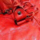 Balenciaga Motocross Sunday Leather Tote Bag 36401 | Authentic Pre-Owned side view