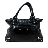Balenciaga Motocross Town Giant Leather Handbag | Authentic Pre-Owned