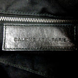 Balenciaga Motocross Town Giant Leather Handbag | Authentic Pre-Owned hardware detail