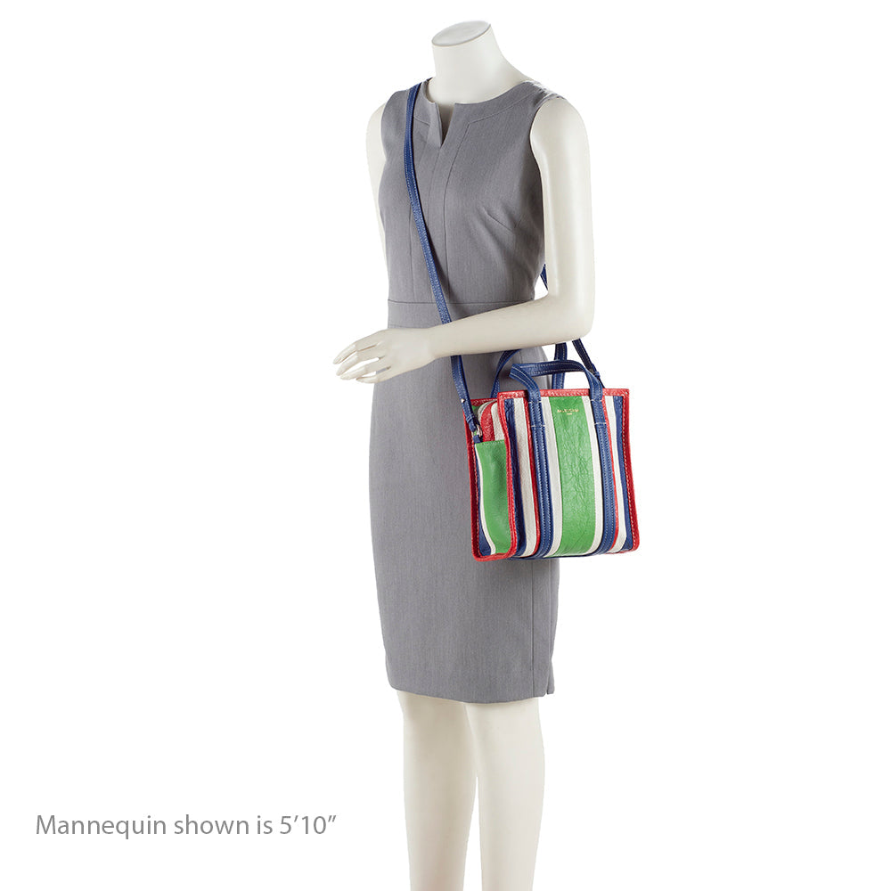 Balenciaga Multicolor Agneau Bazar XS Shopper Tote | Premium Designer Piece