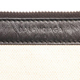 Balenciaga Navy Cabas Canvas Handbag | Authentic Pre-Owned close-up view