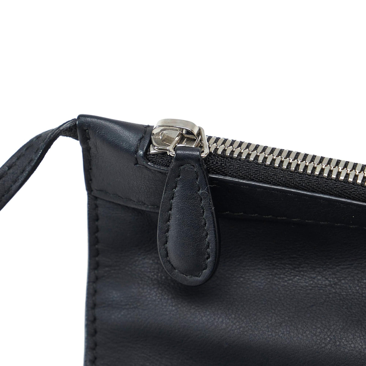 Balenciaga Navy Cabas M Tote Bag | Authentic Pre-Owned hardware detail