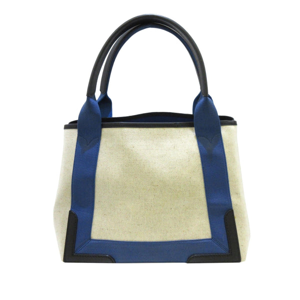 Balenciaga Navy Cabas S Tote 35886 | Authentic Pre-Owned angle view
