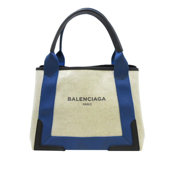 Balenciaga Navy Cabas S Tote 35886 | Authentic Pre-Owned