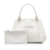 Balenciaga Navy Cabas S Tote 0ntX1O | Authentic Pre-Owned interior view