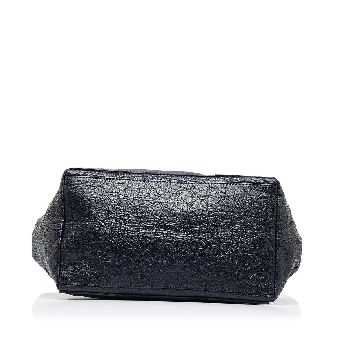 Balenciaga Navy Cabas S Tote LSMOX8 | Authentic Pre-Owned back view