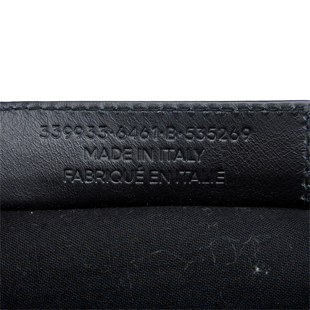 Balenciaga Navy Cabas S Tote BValiQ | Authentic Pre-Owned close-up view