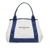 Balenciaga Navy Cabas S WOhAW6 | Authentic Pre-Owned