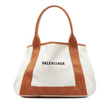 Balenciaga Navy Cabas S frqfB5 | Authentic Pre-Owned