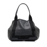 Balenciaga Navy Cabas S jyL3J2 | Authentic Pre-Owned angle view