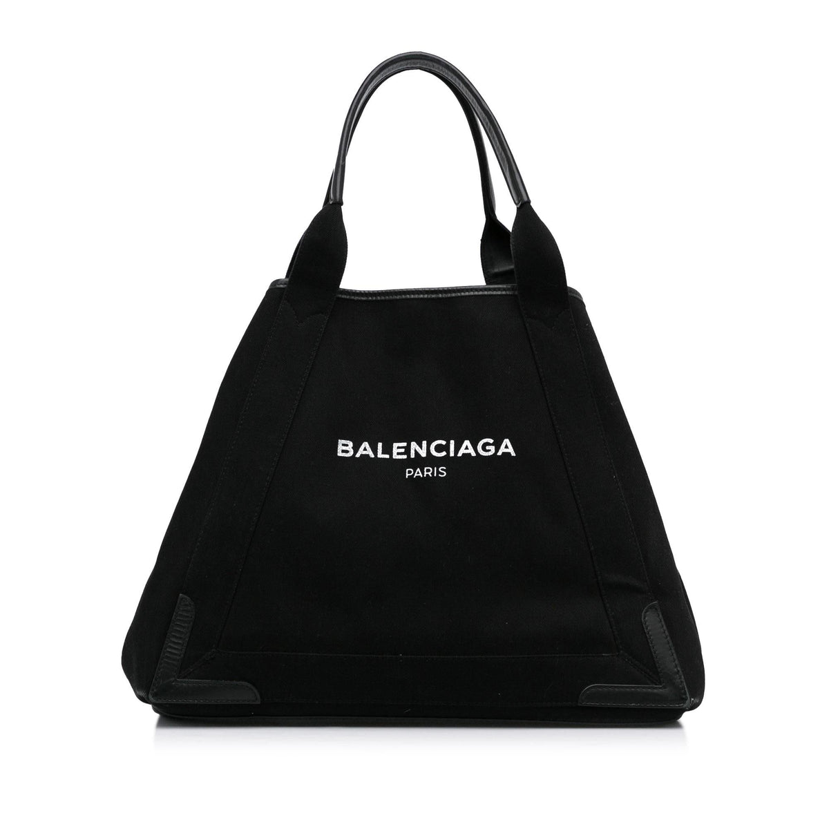 Balenciaga Navy Cabas Tote M | Authentic Pre-Owned