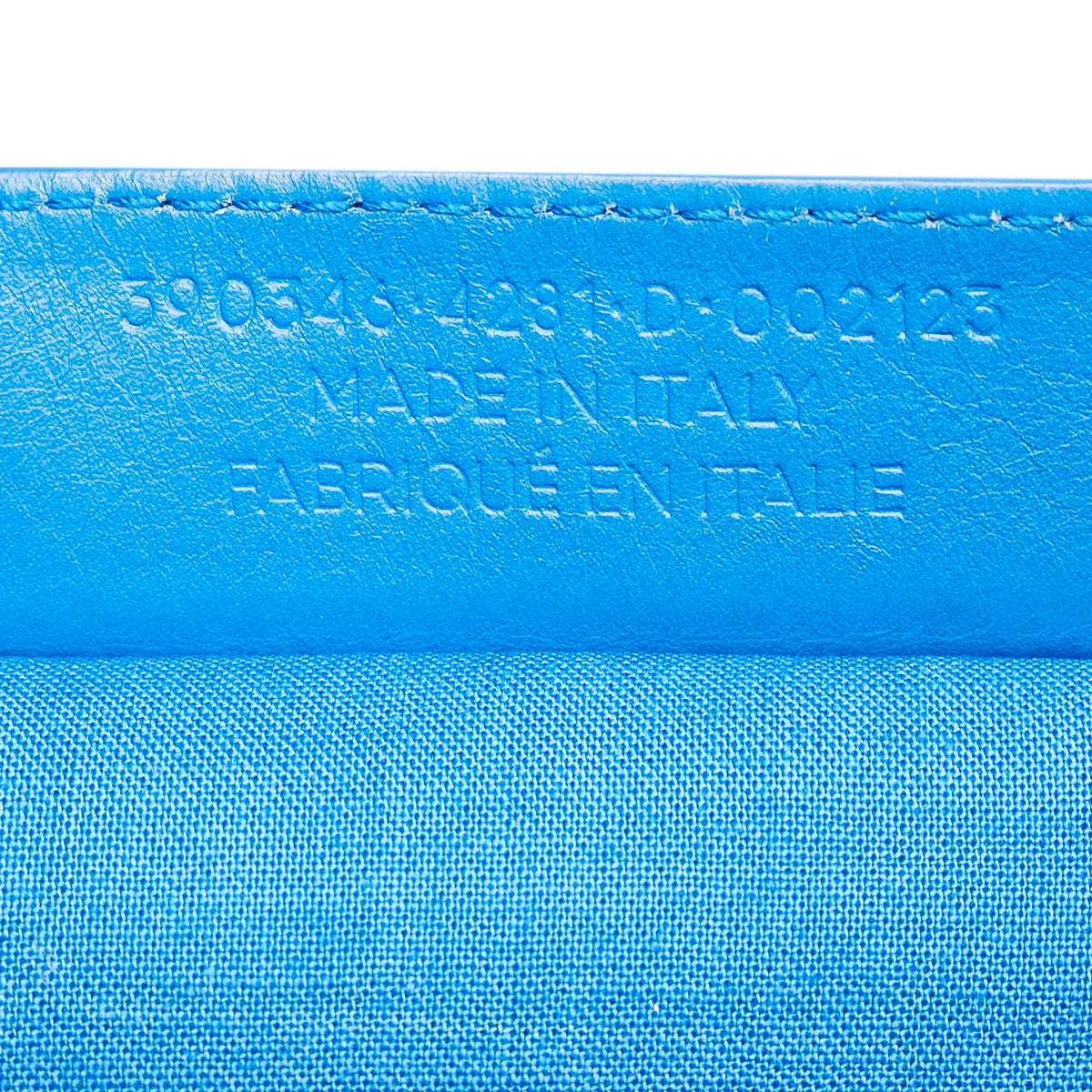 Balenciaga Navy Cabas XS Canvas Satchel 33098 | Authentic Pre-Owned hardware detail