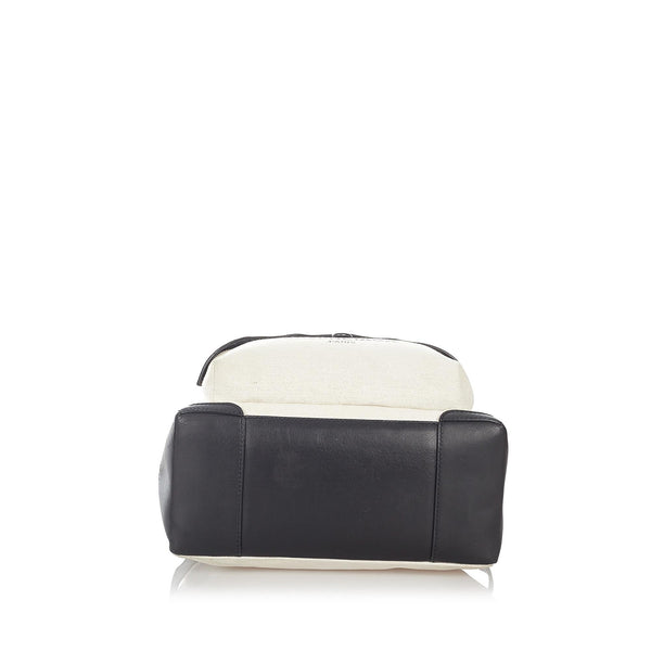 Balenciaga Navy Canvas Backpack | Designer Luxury Handbag