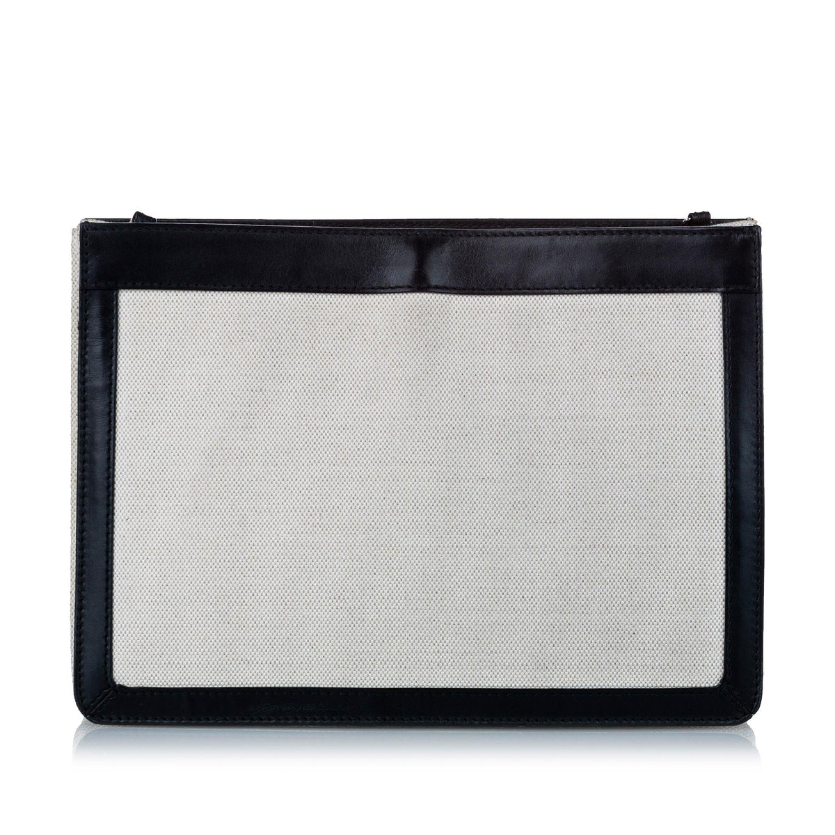 Balenciaga Navy Pochette Canvas Crossbody Bag | Authentic Pre-Owned angle view