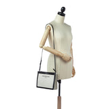 Balenciaga Navy Pochette Canvas Crossbody Bag | Authentic Pre-Owned interior view
