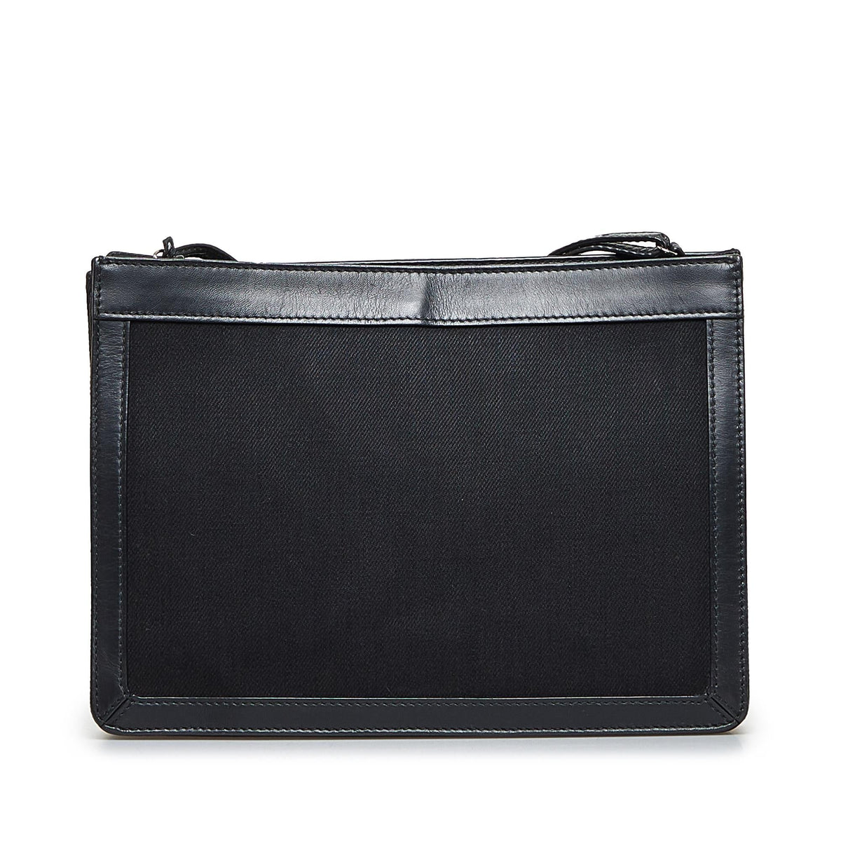 Balenciaga Navy Pochette M Crossbody xmmUMh | Authentic Pre-Owned angle view