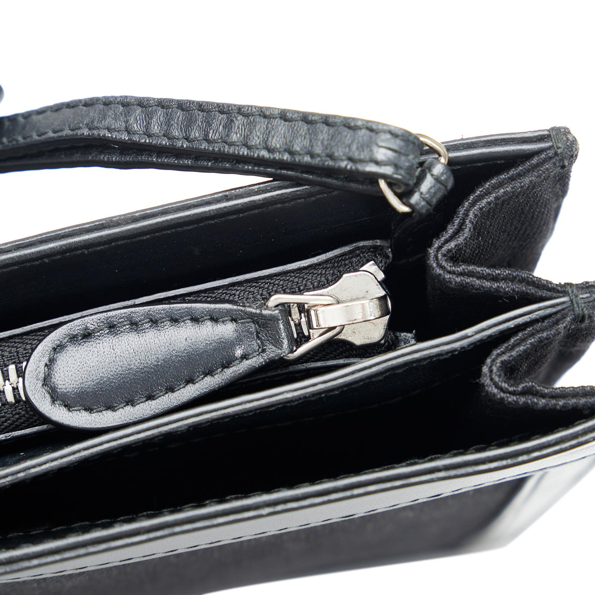 Balenciaga Navy Pochette M Crossbody xmmUMh | Authentic Pre-Owned side view