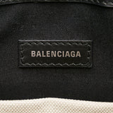 Balenciaga Navy Pochette S Canvas Crossbody Bag 29713 | Authentic Pre-Owned close-up view