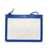 Balenciaga Navy Pochette S Crossbody | Authentic Pre-Owned angle view