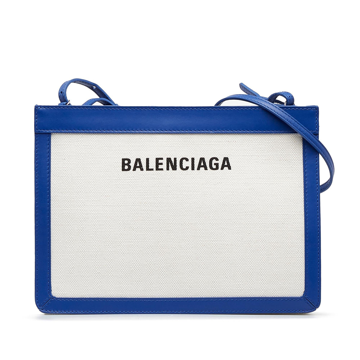 Balenciaga Navy Pochette S Crossbody | Authentic Pre-Owned