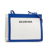 Balenciaga Navy Pochette S Crossbody | Authentic Pre-Owned side view