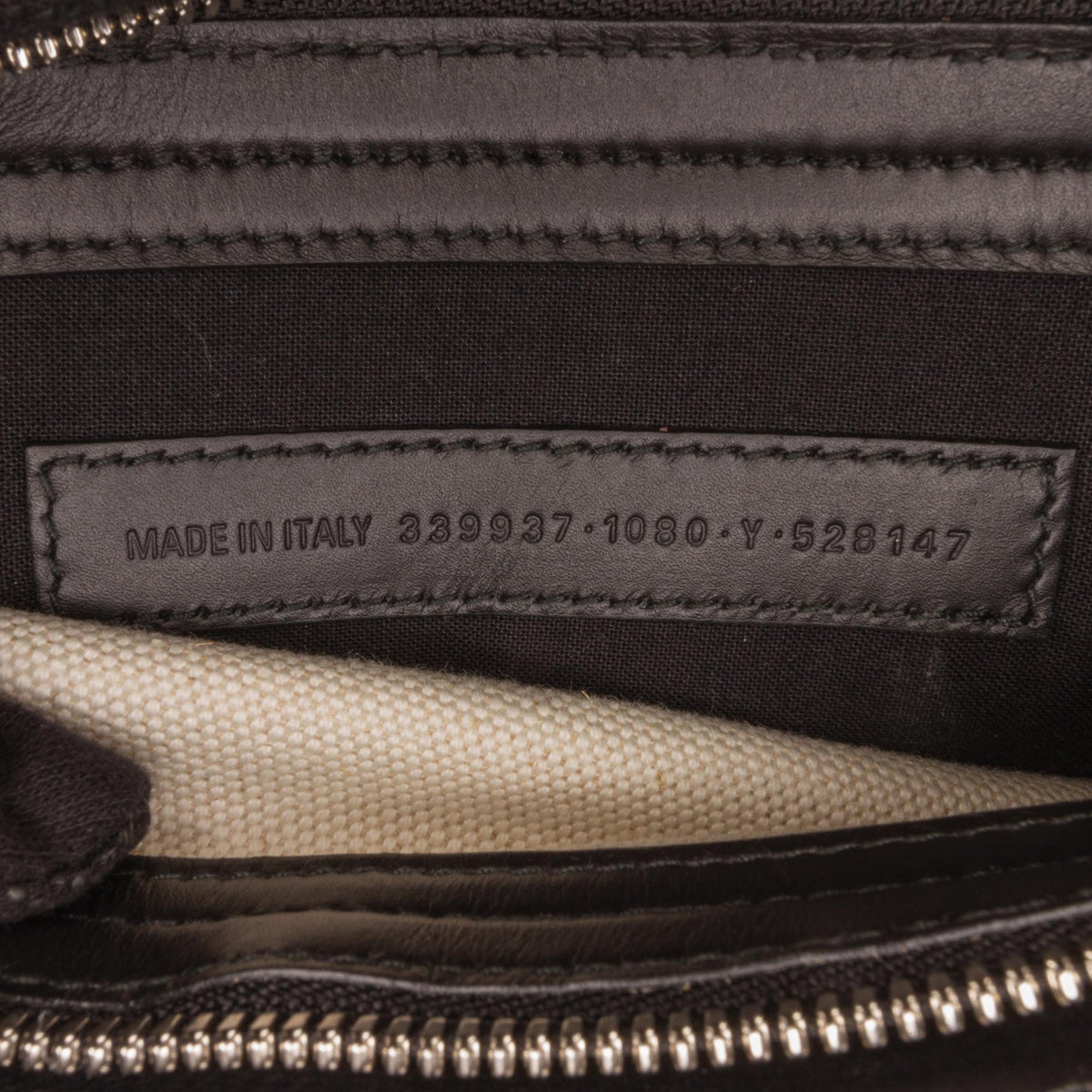 Balenciaga Navy Pochette Handbag SdLFGu | Authentic Pre-Owned side view