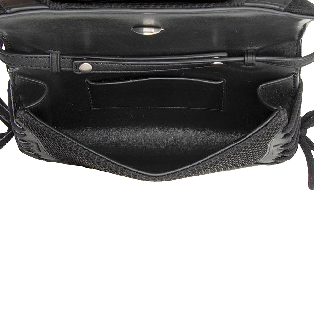 Balenciaga Nylon SneakerHead Phone Holder Crossbody Bag hardware detail