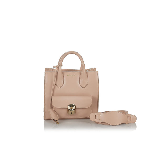 Balenciaga Padlock All Afternoon Leather Satchel | Designer Luxury Handbag