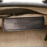 Balenciaga Padlock All Afternoon Satchel | Authentic Pre-Owned hardware detail