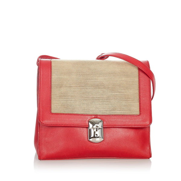 Balenciaga Padlock All Day Leather Crossbody Bag — Elegant Crossbody Bag