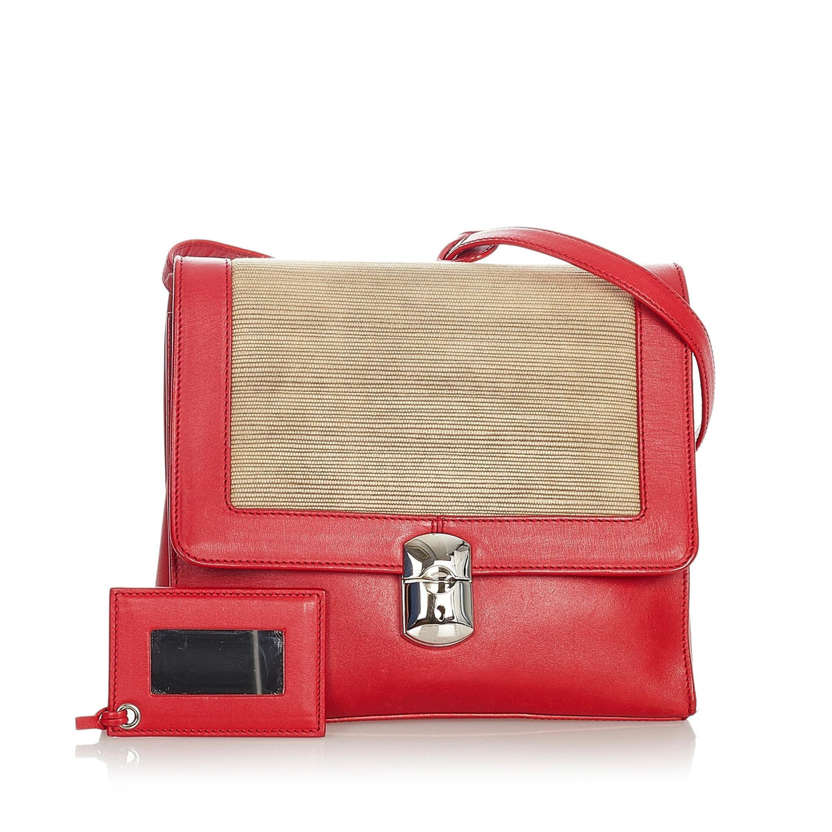 Balenciaga Padlock All Day Leather Crossbody Bag — Elegant Crossbody Bag