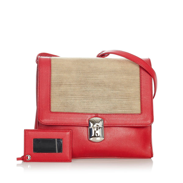 Balenciaga Padlock All Day Leather Crossbody Bag — Elegant Crossbody Bag