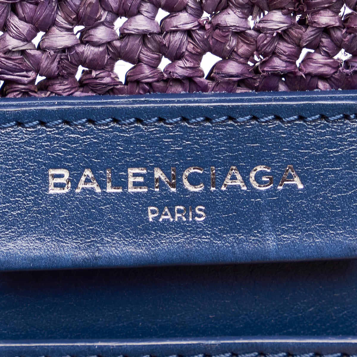 Balenciaga Panier Raffia Tote Bag — Premium Leather Tote